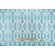 Thibaut Downing Gate F916046 Printed Linen Blend Drapery Fabric in Turquoise