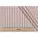Thibaut Resort Ticking W716039 Woven Cotton Decorator Fabric in Grey and Orange