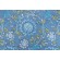 Thibaut Sevita F964109 Printed Linen Blend Drapery Fabric in Blue and Green
