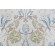 Thibaut Peacock Garden F924360 Printed Linen Drapery Fabric in Aqua 