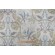 Sample of Anna French Peacock Garden F924360 Printed Linen Drapery Fabric in Aqua for Thibaut 