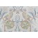 Sample of Anna French Peacock Garden F924360 Printed Linen Drapery Fabric in Aqua for Thibaut 
