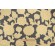 1 Yard Thibaut Nikko F916016 Printed Linen Blend Drapery Fabric in Yellow and Grey