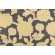 1 Yard Thibaut Nikko F916016 Printed Linen Blend Drapery Fabric in Yellow and Grey