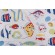 Thibaut Cozumel F916040 Printed Cotton Drapery Fabric in Red, White and Blue