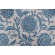 Sample of Thibaut Rivera W713025 Embroidered Drapery Fabric in Blue on Flax 