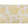 Sample of Thibaut Helena F94101 Printed Linen Drapery Fabric in Lemon 