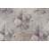 Waverly Ballad Bouquet Printed Linen Blend Drapery Fabric in Platinum