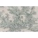 Heirloom Fabrics Pastorale Printed Cotton Drapery Fabric in 3-White/Green for Covington