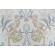 Thibaut Peacock Garden F924360 Printed Linen Drapery Fabric in Aqua