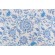 Thibaut Sevita F964110 Printed Linen Blend Drapery Fabric in Blue and White