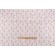 Valdese Weavers Leipsic Chenille Embroidered Drapery Fabric in Coral