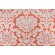 Thibaut Trelawny F914220 Printed Linen Blend Drapery Fabric in Coral