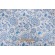 Thibaut Sevita F964110 Printed Linen Blend Drapery Fabric in Blue and White