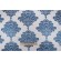 Thibaut Arturo Damask W713014 Embroidered Drapery Fabric in Navy on White