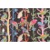 Waverly Birdhouse Chatter Printed Cotton Drapery Fabric in Licorice
