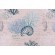 Stof France Neptune Printed Cotton Drapery Fabric in Bleu