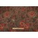 Thibaut Dorchester F99009 Printed Drapery Fabric in Red on Brown
