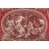 Thibaut Biltmore F97317 Printed Cotton Drapery Fabric in Red on Red