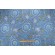 Thibaut Sevita F964109 Printed Linen Blend Drapery Fabric in Blue and Green