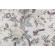 Thibaut Nemour F936131 Printed Linen Blend Drapery Fabric in Beige and Aqua