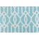 Thibaut Downing Gate F916046 Printed Linen Blend Drapery Fabric in Turquoise
