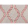 Thibaut Juniper Ogee W764106 Embroidered Drapery Fabric in Stone and Coral