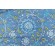 Thibaut Sevita F964109 Printed Linen Blend Drapery Fabric in Blue and Green