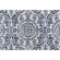 Anna French Sansome F94151 Printed Linen Drapery Fabric in Navy for Thibaut