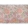 Sample of Thibaut Sevita F964113 Printed Linen Blend Drapery Fabric in Fuchsia and Coral 