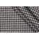 Houndstooth Check Woven Upholstery Fabric in Charcoal 