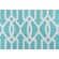 Thibaut Downing Gate F916046 Printed Linen Blend Drapery Fabric in Turquoise