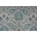 Covington Bursa Printed Linen Blend Drapery Fabric in Aquamarine 521