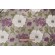 Thibaut Rue De Seine AF7868 Printed Silk Drapery Fabric in Cream on Taupe