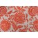 Anna French Rivera W713047 Embroidered Drapery Fabric in Coral on Flax for Thibaut