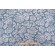 Robert Allen Cutwork Floral Printed Cotton Drapery Fabric in Cove