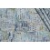 Sample of PK Lifestyles Handmade Embroidered Drapery Fabric in Azure 