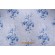 Villa D Ascoli Royal Bloom Printed Linen Blend Drapery Fabric in Porcelain 
