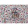 Sample of Villa D&#39;Ascoli Tusk Printed Linen Blend Drapery Fabric in Gem 