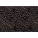 Sample of Tommy Bahama Monstera Embroidered Drapery Fabric in Ebony 