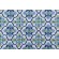 Premier Prints Plumbago Printed Polyester Outdoor Fabric in Courtyard