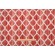 Richloom Brush Diamond Printed Polyester Outdoor Fabric in Red