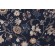 Hathaway Printed Drapery Fabric in Midnight