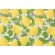 Richloom Solarium Citrus Printed Polyester Outdoor Fabric in Lemon