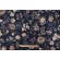 Hathaway Printed Drapery Fabric in Midnight