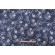 Magnolia Home Macaulay Printed Cotton Drapery Fabric in Blue