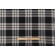 Scalamandre Plaid Woven Decorator Fabric in Onyx