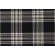 Scalamandre Plaid Woven Decorator Fabric in Onyx