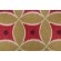 Duralee Ada Printed Linen Drapery Fabric in Watermelon