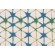Kaufmann Meditation Printed Pintuck Cotton Drapery Fabric in Teal